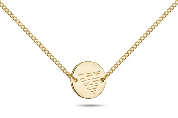 Element WATER Choker - gold necklace, 14 carats