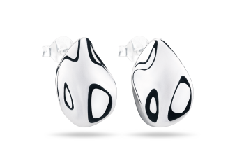 Rosa Tudor Studs Medium - silver studs