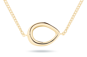 Rosa Dante Necklace - gold-plated necklace