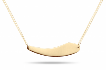Echo Chain Necklace - pozlacený řetízkový náhrdelník
