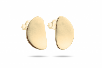 Moon Earrings - pozlacené náušnice