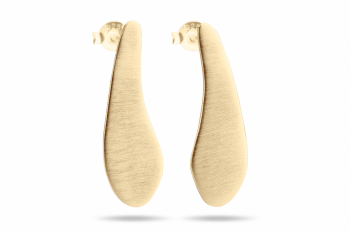 Echo Earrings - gold-plated earrings