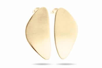 Void Earrings - pozlacené náušnice 