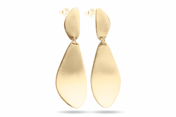 Storm Earrings - gold-plated earrings