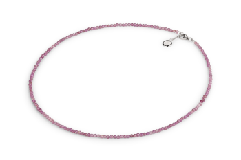 Morotai - dedicated to the desire for DECISION, pink sapphire and silver