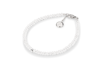 Bora Bora - dedicated to the desire for HAPPINESS, crystal and silver