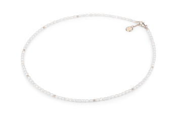 Raiatea - dedicated to the desire for BEAUTY, pearls and rose gold plated silver