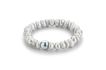 Satin - dedicated to the desire for BEAUTY, pearls and silver