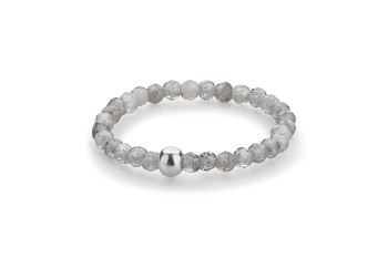 Taklamakan Ring - dedicated to the desire for AWAKENING, zircon and silver