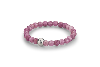 Morotai Ring - dedicated to the desire for DECISION, pink sapphire and silver