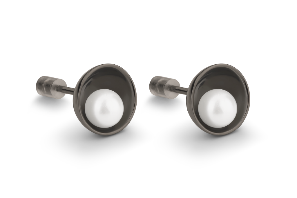 Pearl Amulet Studs